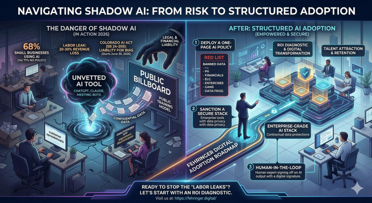 Shadow AI Risk Infographic